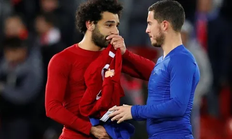 Hơn 130.000 CĐV chọn cái tên xuất sắc hơn giữa Eden Hazard và Mo Salah
