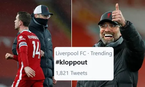 CHOÁNG! "#KloppOut" trở thành trào lưu hot trên mạng xã hội
