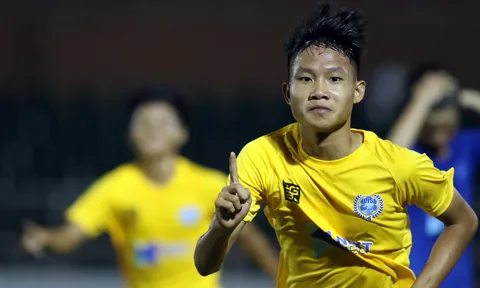 Đánh bại SHB Đà Nẵng, SLNA giành vé vào chơi trận chung kết U15 Quốc gia