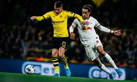 RB Leipzig - Dortmund: Căng thẳng cuộc đua Á quân