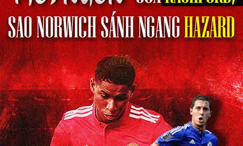 [INFOGRAPHIC] - Sau vòng 5 PL: 'Mồi ngon' của Rashford, sao Norwich sánh ngang Hazard