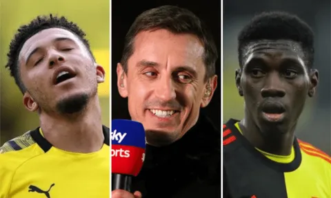 Chê Sancho quá đắt, Neville tiến cử 1 ngôi sao thay thế cho Man Utd