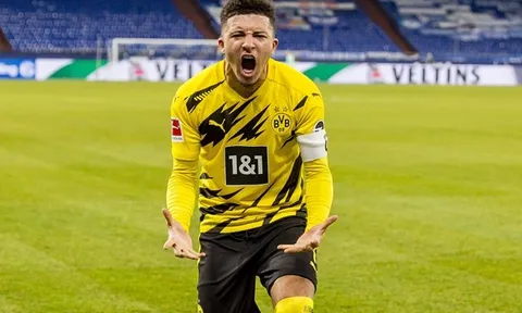 Không chịu kém Haaland, Jadon Sancho đi vào lịch sử Bundesliga