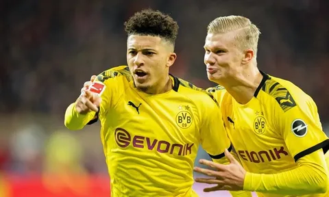 Cùng nhau bùng nổ, Sancho lên tiếng ca ngợi "chân sút dát vàng" của Dortmund