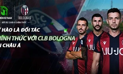 JBO Vietnam ký kết hợp đồng Đối tác Châu Á cùng CLB Ý Lừng Danh Bologna F.C. 1909