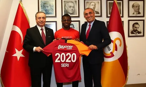 Jean Michael Seri, người từ chối AC Milan để sang Galatasaray là ai?