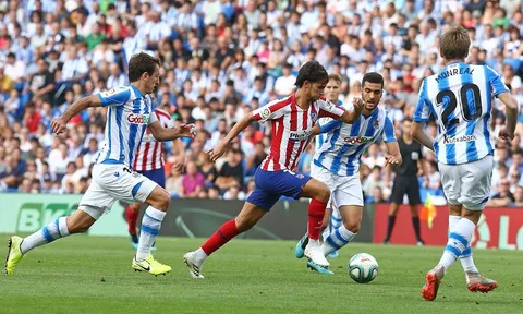 "Thần đồng" Felix lặng im, Atletico bất ngờ gục ngã trước Sociedad