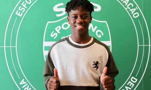 Joelson Fernandes: Sao mai tuổi teen nối bước CR7 tại Sporting CP