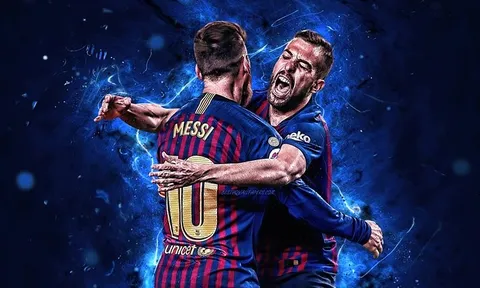 Jordi Alba và Lionel Messi: Sự kết hợp hoàn hảo