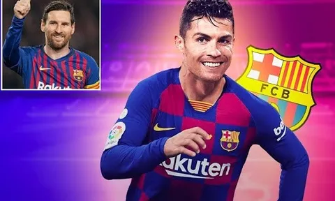 Jorge Mendes “chào hàng” Ronaldo với Barcelona