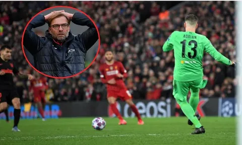 Jurgen Klopp lên tiếng về tình huống "nhập vai Karius" của Adrian