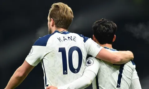 Kane và Son kết hợp xô đổ kỷ lục Premier League