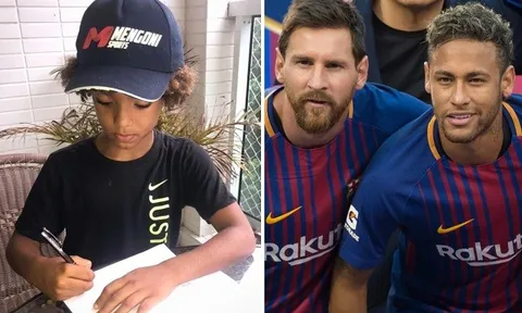Kauan Basile, thần đồng vừa vượt mặt Messi và Neymar, là ai?