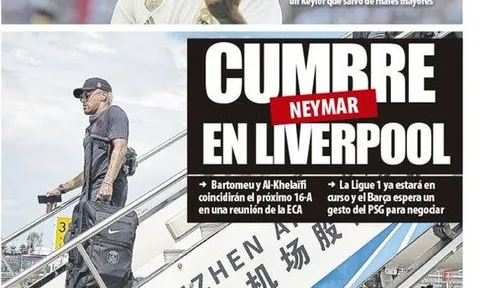 Khó tin! Neymar sắp gặp đại diện Liverpool