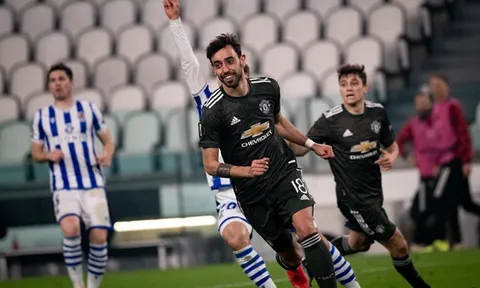 Không chỉ ghi bàn, Bruno Fernandes còn là thủ lĩnh đích thực ở Man Utd