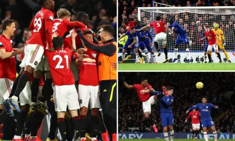 Không chiến tuyệt đỉnh, Man United khiến Chelsea ôm hận lần thứ 2