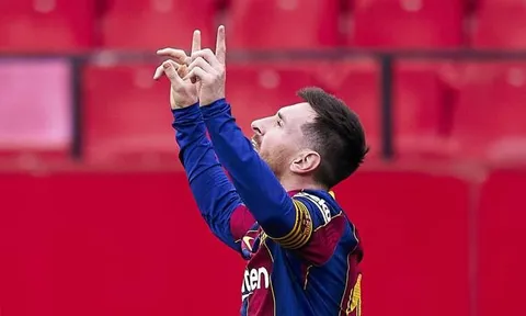 Không ghi bàn hay kiến tạo, Messi đã giúp Barca ngược dòng Sevilla như thế nào?
