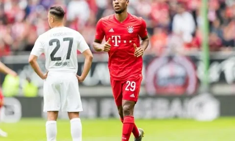 Không lập poker như Gnabry, Coman vẫn biết cách khiến NHM chú ý
