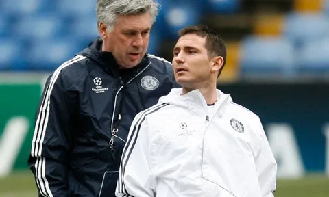 Lampard đối đầu thầy cũ Ancelotti vì "máy chạy" của Real Madrid