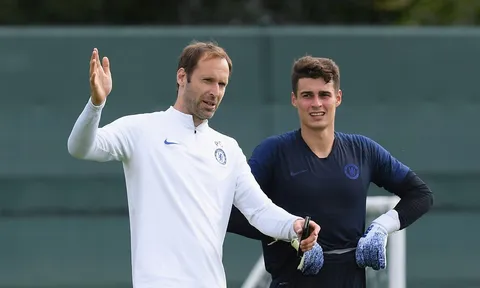 Lampard rời Chelsea, Cech truyền thụ "tuyệt chiêu" đặc biệt cho Kepa