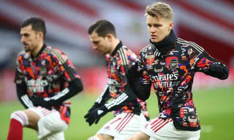 Lần đầu đá chính, Odegaard nói thẳng về các đồng đội ở Arsenal