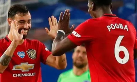 Lập cú đúp, Bruno Fernandes nói lời thật lòng về Pogba