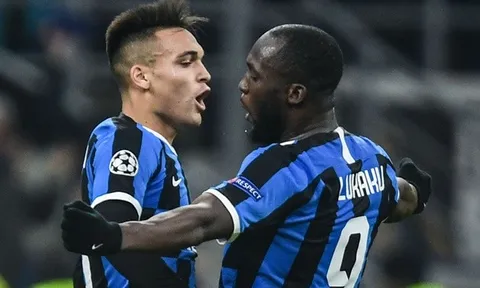 Lukaku hào hứng sau khi ghi bàn giúp Inter giành vé tứ kết