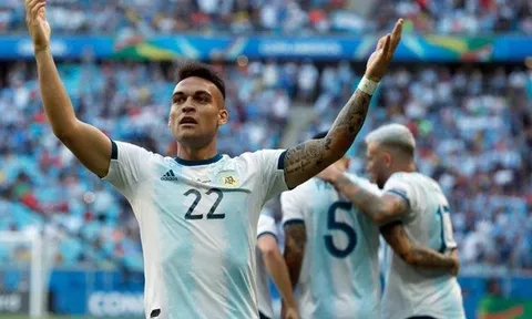 Lautaro Martinez - từ gãy mũi ở Mỹ Đình đến giải cứu Messi