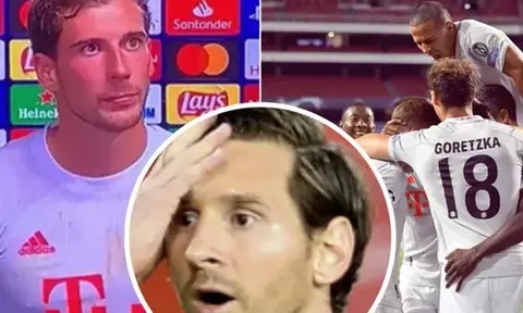 Bayern toàn diệt Barca, sao ĐT Đức tiện thể 'xát muối' Messi cực đau