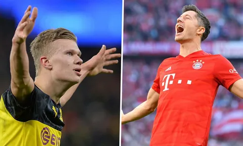 "Còn quá sớm để so sánh Haaland với Lewandowski"