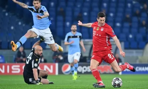 Lewy-Sane quá nguy hiểm, Bayern Munich "đánh sập" pháo đài Olimpico
