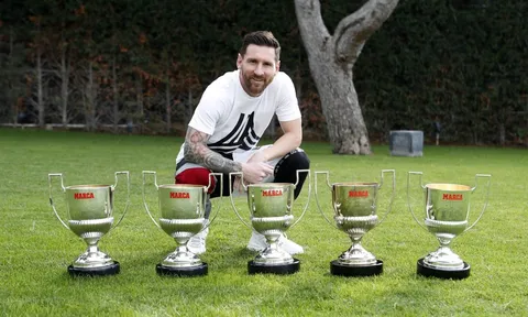 Lionel Messi vẫn là số 1 trong cuộc đua vua phá lưới La Liga