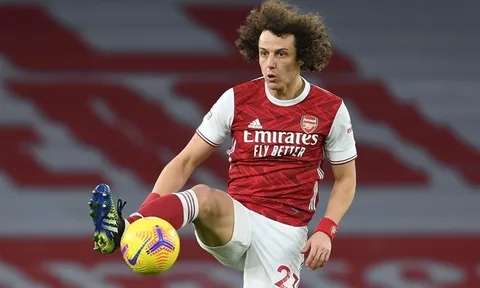 Lộ bến đỗ tiếp theo của David Luiz sau khi rời Arsenal