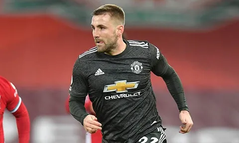 Luke Shaw tiết lộ không khí phòng thay đồ Man Utd sau trận hòa Liverpool