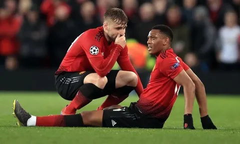 Luke Shaw và cuộc đào thải được dự báo trước của Anthony Martial