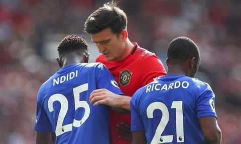 Maguire hành động bất ngờ trong phòng thay đồ sau trận thắng Leicester