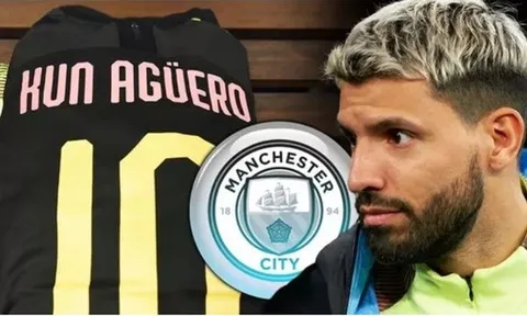 Man City chú ý, 2 ông lớn nhăm nhe “đánh cắp” Sergio Aguero