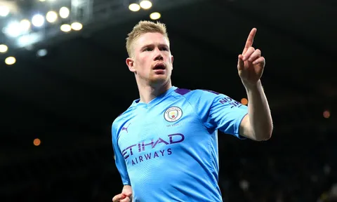 Man City có động thái định đoạt tương lai De Bruyne