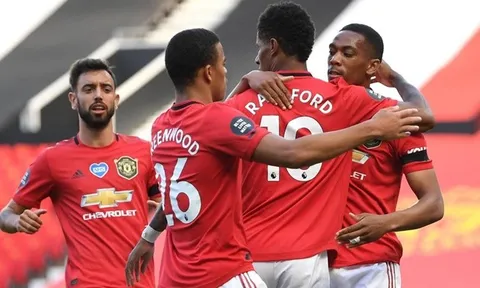 Man Utd bắt đầu vào guồng: Tinh hoa đến từ 'bộ tứ nguyên tử'