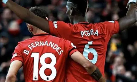 Lập hat-trick, Martial nói lời thật lòng về Bruno Fernandes và Pogba
