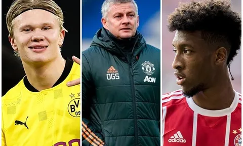 Man Utd và 'siêu đội hình' có thể chinh phục EPL với Haaland và Coman