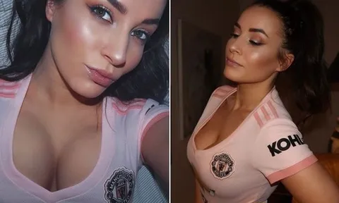 Fan nữ Man United sexy nhất đăng ảnh gây bão