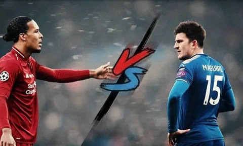 Harry Maguire ở đâu so với 4 trung vệ hàng đầu EPL?