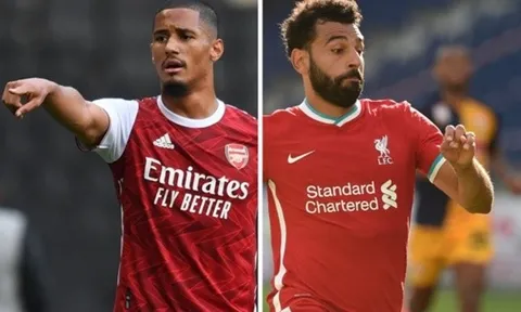 "Máy chém" William Saliba sẽ khóa chặt 3 họng pháo của Liverpool?