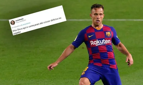 Mẹ Arthur điên tiết, công khai chỉ trích HLV Barca trên MXH