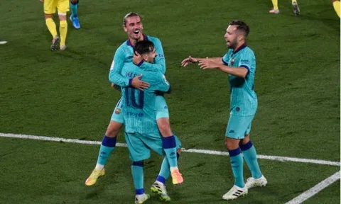 Messi - Griezmann quá ăn ý, Barca trút "cơn mưa" siêu phẩm xuống sân Villarreal