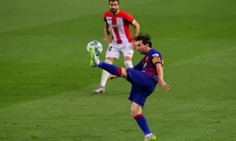Messi mừng sinh nhật bằng dấu mốc đẹp