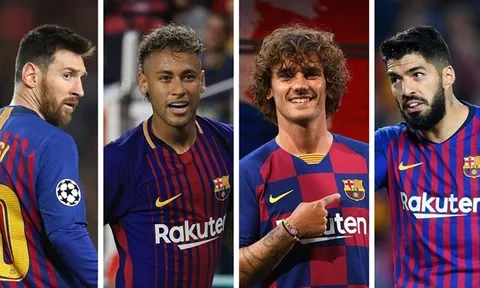 Barcelona âm thầm xây dựng bộ tứ tấn công trong mơ?