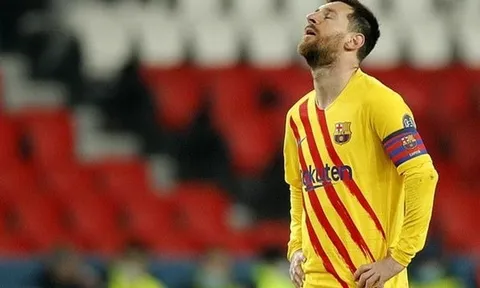 Messi 'xịt' pen, Barcelona chính thức nói lời chia tay Champions League