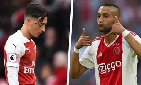 Giám đốc Ajax: "Tôi nói Arsenal bán Ozil và mua cậu ấy với giá 1 nửa"